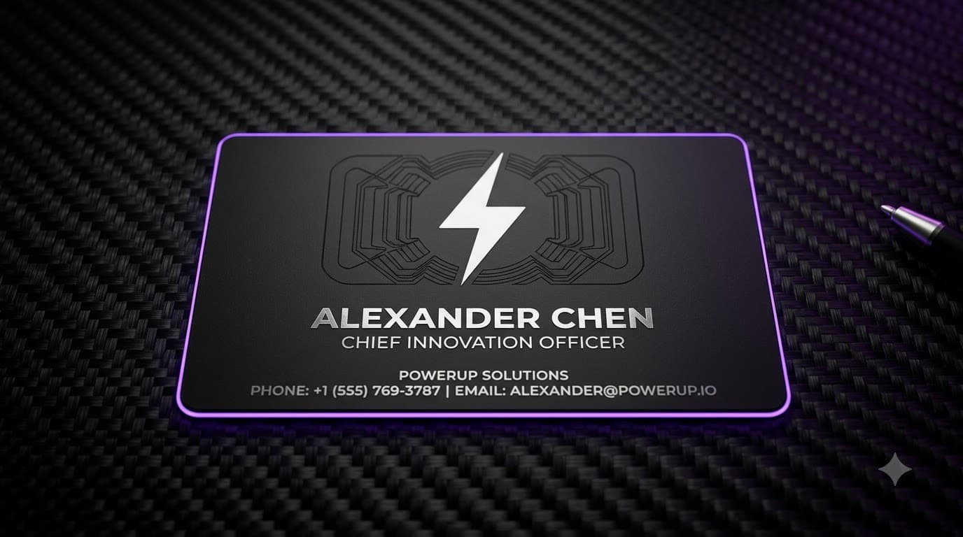 Stealth Titanium Smart NFC Card