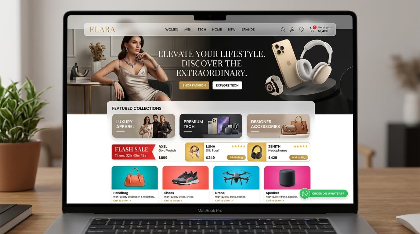 Luxury E-Commerce & Online Store